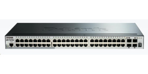 D-Link DGS-1510-52X 52-Port Gigabit Stackable Smart Managed Switch, 48x gigabit RJ45, 4x 10G SFP+