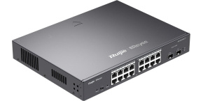 Reyee RG-ES218GC-P Smart mananged PoE switch, 16x PoE, 2x SFP