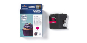 BROTHER INK LC-123M magenta cca 600