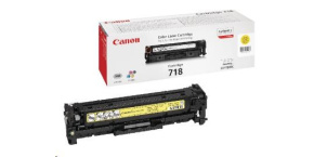 Canon TONER CRG-718Y žlutý pro i-Sensys LBP7200CDN, LBP7210Cdn, LBP7660CDN, LBP7680CX, MF724Cdw, MF728Cdw (2 900 str.)