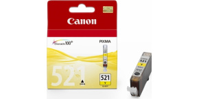 Canon CARTRIDGE CLI-521Y žlutá pro MP-980, PIXMA iP3600, iP4600,4700, MP540,550,560, MP620,630,640 (505 str.)