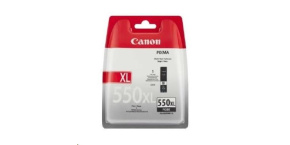 Canon CARTRIDGE PGI-550XL PGBK pigmentová černá pro PIXMA iP7250, iP8750, iX6850, MG5450, MG5x50, MG565x (500 str.)