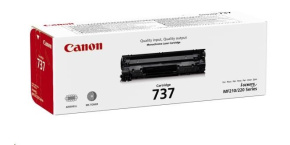 Canon TONER CRG-737 černý pro i-SENSYS LBP151dw, MF211, MF212w, MF216n, MF217w, MF226dn, MF229dw, MF231 (2 400 str.)