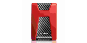 ADATA Externí HDD 2TB USB 3.1 DashDrive Durable HD650, červený (gumový, nárazu odolný)