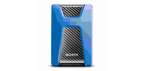 ADATA Externí HDD 1TB USB 3.1 DashDrive Durable HD650, modrý (gumový, nárazu odolný)