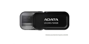 ADATA Flash Disk 32GB USB 2.0 Dash Drive UV240, Black