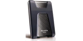 ADATA Externí HDD 1TB USB 3.1 DashDrive Durable HD650, černý (gumový, nárazu odolný)