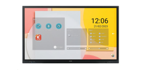 SHARP/NEC LCD 75" Infrared PN-LC752, 3840 x 2160, 450nit, 8ms, 16/7, VGA, DP, USB-C, HDMI, USB, dotykový displej