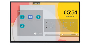 SHARP/NEC LCD 65" Precision Touch PN-LC652, 3840x2160, 400nit, 6.5ms, 16/7, VGA, USB-C, HDMI, USB, dotykový displej