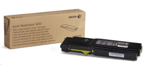 Xerox toner pro WorkCentre 6655 high capacity Yellow cartridge (7500str, yellow)