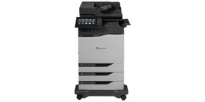 LEXMARK tiskárna CX860dtfe A4 COLOR LASER, 57ppm, 2048MB USB, LAN, duplex, dotykový LCD, 2x zásobník papíru, sešívačka