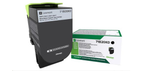 Lexmark toner pro CS/CX317,417,517 black z programu Lexmark Return na 3 000 stran