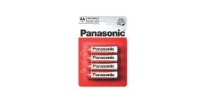 PANASONIC Zinkouhlíkové baterie Red Zinc R6RZ/4BP EU AA 1,5V (Blistr 4ks)