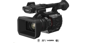 Panasonic HC-X20E (4K kamera,4K/10-bit, 1", 20x zoom, 24.5mm, OIS,  Man.Ring, XLR, ND, IR, EVF)