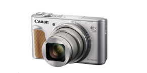 Canon PowerShot SX740 HS, 20.3Mpix, 40x zoom, WiFi, 4K video - stříbrný