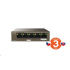 Tenda TEG1105PD - 5-port PoE PD Gigabit Ethernet Switch, 1x PoE IN, 4x PoE OUT, Kov, Fanless