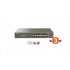 Tenda TEG1116P-16-150W - PoE AT Switch 135Watt, 16xRJ45 Switch s 16x 10/100/1000 Mbps PoE, Fanless, Kov