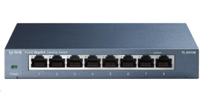 TP-Link switch TL-SG108 (8xGbE, fanless)