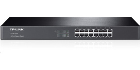 TP-Link switch TL-SG1016 (16xGbE, fanless)