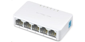 MERCUSYS switch MS105 (5x100Mb/s, fanless)