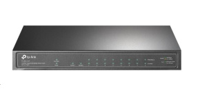 TP-Link CCTV switch TL-SG1210P (8xGbE, 1xGbE uplink, 1xSFP, 8xPoE+, 63W, fanless)