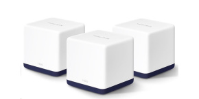 MERCUSYS Halo H50G(3-pack) Aginet WiFi5 Mesh (AC1900,2,4GHz/5GHz,3xGbELAN/WAN)