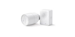 TP-LINK Kasa KE100 KIT Základní sada chytrého termostatického radiátorového ventilu Kasa KE100+KH100