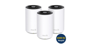 TP-Link Deco XE75 Pro(3-pack) WiFi6E Mesh (AXE5400,2,4GHz/5GHz/6GHz,1x2,5GbELAN/WAN,2xGbELAN)