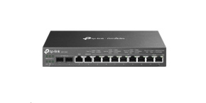 TP-Link ER7212PC OMADA 3v1 VPN router (2xSFP WAN/LAN,1xGbEWAN,1xGbELAN/WAN,8xGbELAN,8xPoE+,110W,fanless)