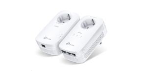 TP-Link TL-PA8033P KIT průchozí powerline set (AV1300,3xGbE,1xGbE, HomePlug AV2)