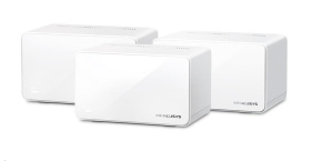 MERCUSYS Halo H90X(3-pack) WiFi6 Mesh (AX6000,2,4GHz/5GHz,1x2,5GbELAN/WAN,2xGbELAN/WAN)