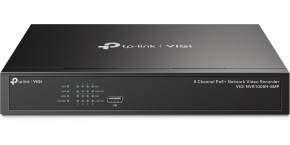 TP-Link VIGI NVR1008H-8MP, videorekordér, 8 channels, 8xPoE, 1x100Mb/s LAN, 1xVGA, 1xHDMI, 2xUSB2.0