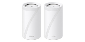 TP-Link Deco BE85(2-pack) WiFi7 Mesh(BE22000,2,4GHz/5GHz/6GHz,1x10GbELAN/WAN,1xSFP+/10GbELANcombo,2x2,5GbELAN/WAN,1xUSB)