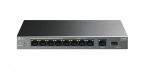 TP-Link LiteWave switch LS1210GP (9xGbE, 1xSFP, 8xPoE+, 61W, fanless)