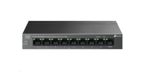 TP-Link LiteWave switch LS109P (9x100Mb/s, 8xPoE+, 63W, fanless)