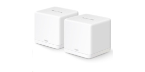 MERCUSYS Halo H60X(2-pack) WiFi6 Mesh (AX1500,2,4GHz/5GHz,3xGbELAN/WAN(1xXR Unit), 2xGbELAN/WAN (1xXS Unit)