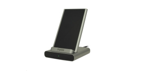 RAPOO nabíjecí stojan XC350 Wireless Charging Stand Silver