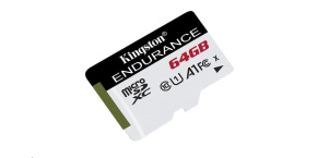 Kingston MicroSDXC karta 64GB microSD XC High Endurance, 95R Class 10 UHS-I U1