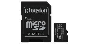 Kingston MicroSDHC karta 32GB Canvas Select Plus 100R A1 C10 Card + SD adaptér