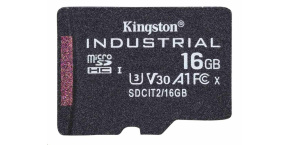 Kingston MicroSDHC karta 16GB Industrial C10 A1 pSLC Card Single Pack