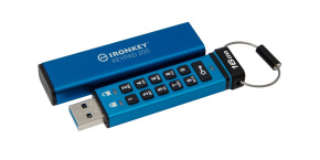 Kingston Flash Disk IronKey 16GB USB-C IronKey Keypad 200C, FIPS 140-3 Lvl 3 (Pending) AES-256