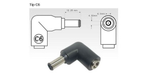 AVACOM nabíjecí Jack pro Notebooky C6 (6,5mm x 4,4mm pin) pro Sony