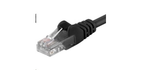 PREMIUMCORD Patch kabel UTP RJ45-RJ45 CAT5e 1.5m černá