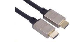 PREMIUMCORD Kabel HDMI 2.1 High Speed + Ethernet kabel 8K@60Hz, 4K@120Hz, pozlacené konektory, 3m