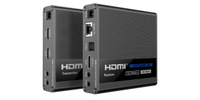 PremiumCord HDMI 2.0 extender Ultra HD 4kx2k@60Hz na 70m zapojení do kaskády