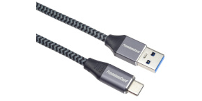 PREMIUMCORD Kabel USB-C na USB 3.0 A (USB 3.1 generation 1, 3A, 5Gbit/s) 1m oplet