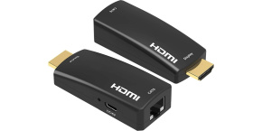 PREMIUMCORD HDMI FULL HD 1080p extender na 50m přes jeden kabel Cat5e/6