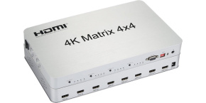 PremiumCord HDMI matrix switch 4:4 , rozlišení 4Kx2K