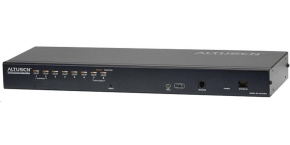 ATEN 8-port OverNet Cat5 KVM PS/2+USB, OSD, rack, SUN, PON, VNC