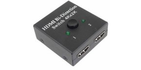 PremiumCord HDMI Switch 4K, FULL HD 1080p obousměrný 2-1 nebo 1-2